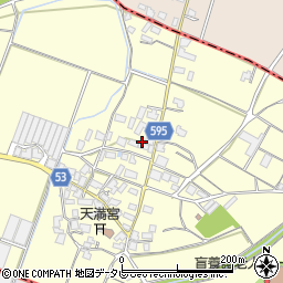 福岡県筑紫野市西小田318周辺の地図