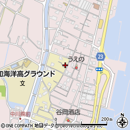 高知県土佐市宇佐町福島57周辺の地図