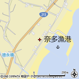 大分県杵築市奈多2383-3周辺の地図