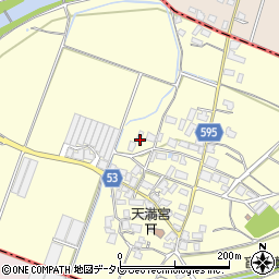 福岡県筑紫野市西小田322-1周辺の地図