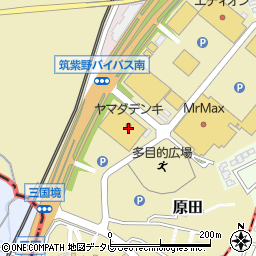 ヤマダデンキテックランドＮｅｗ筑紫野基山店周辺の地図