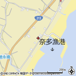 大分県杵築市奈多2383周辺の地図