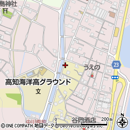 高知県土佐市宇佐町福島64周辺の地図