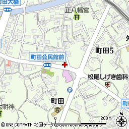 唐津町田郵便局 ＡＴＭ周辺の地図