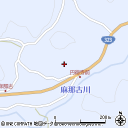 佐賀県佐賀市富士町大字麻那古446周辺の地図