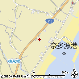 大分県杵築市奈多2385-5周辺の地図