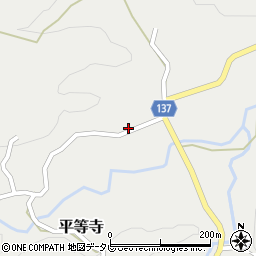 福岡県筑紫野市平等寺880周辺の地図