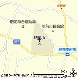 唐津市立入野小学校周辺の地図