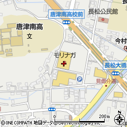 佐賀銀行スーパーモリナガ唐津店 ＡＴＭ周辺の地図