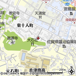 佐賀県唐津市十人町82-5周辺の地図
