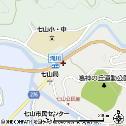 滝川周辺の地図