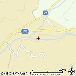 福岡県朝倉市安谷周辺の地図