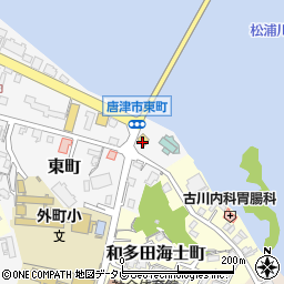 ロッテリア唐津松浦橋店周辺の地図
