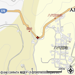 榎峠周辺の地図