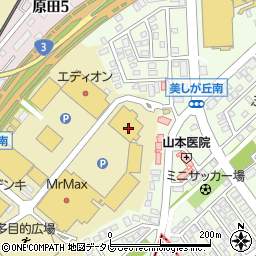 ＴＨＲＥＥＰＰＹシュロアモール筑紫野店周辺の地図