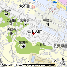 佐賀県唐津市十人町90周辺の地図