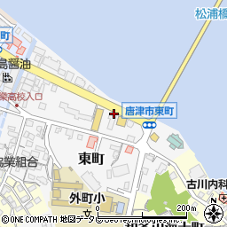 松浦橋周辺の地図