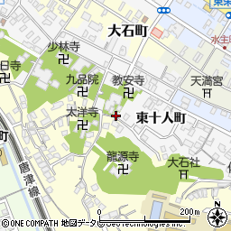 佐賀県唐津市十人町109-2周辺の地図