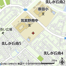 福岡県筑紫野市美しが丘南周辺の地図
