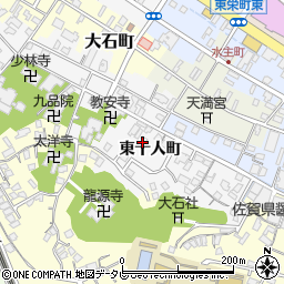 佐賀県唐津市十人町94周辺の地図