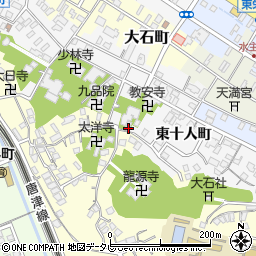 佐賀県唐津市十人町110周辺の地図