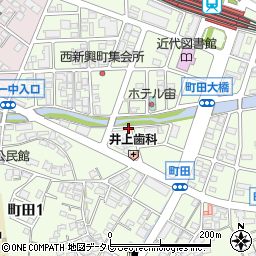 勇駒橋周辺の地図