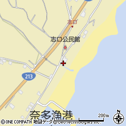 大分県杵築市奈多3265-1周辺の地図