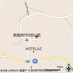ホテルＡＺ安心院店ジョイフル周辺の地図