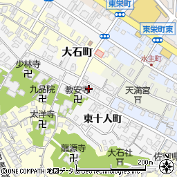 佐賀県唐津市十人町2537-3周辺の地図