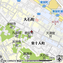 佐賀県唐津市十人町2537周辺の地図
