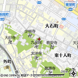 佐賀県唐津市十人町周辺の地図