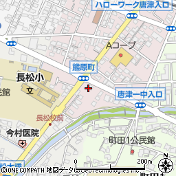 セコム株式会社　唐津営業所周辺の地図