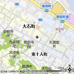 佐賀県唐津市十人町2538周辺の地図