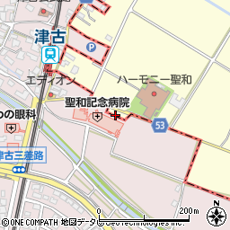 福岡県筑紫野市西小田1068周辺の地図