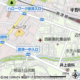 エスペランサ唐津駅前周辺の地図