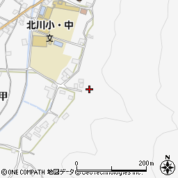 高知県安芸郡北川村野友甲1427周辺の地図