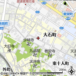 佐賀県唐津市十人町2523-1周辺の地図