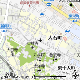 佐賀県唐津市十人町2523-3周辺の地図