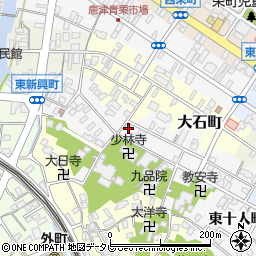佐賀県唐津市十人町2521-8周辺の地図