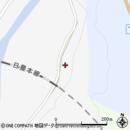 大分県杵築市山香町大字野原2190周辺の地図