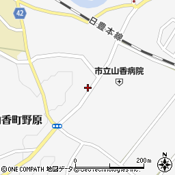 大分県杵築市山香町大字野原1641周辺の地図