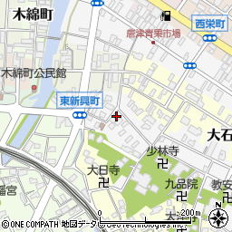 佐賀県唐津市十人町133周辺の地図