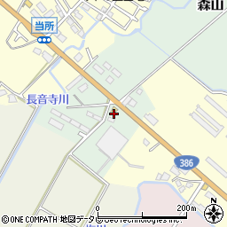 モスバーガー福岡三輪店周辺の地図