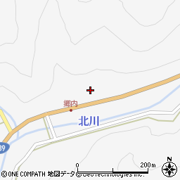 高知県高岡郡津野町芳生野乙1833周辺の地図