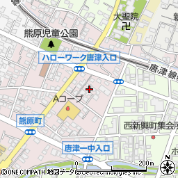 佐賀県唐津市熊原町3113-2周辺の地図