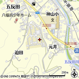愛媛県八幡浜市元城団地37周辺の地図