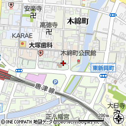 佐賀県唐津市高砂町周辺の地図