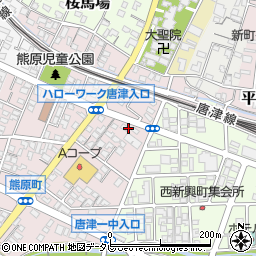 佐賀県唐津市熊原町3119-5周辺の地図