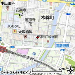 中野陶痴窯　本町店周辺の地図
