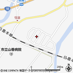 大分県杵築市山香町大字野原1530周辺の地図